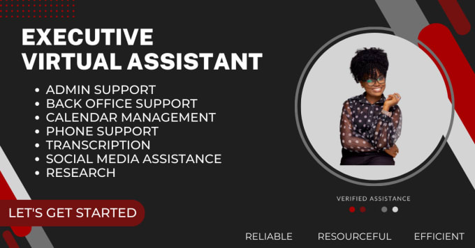 Gig Preview - Provide personal and professional virtual assistant services