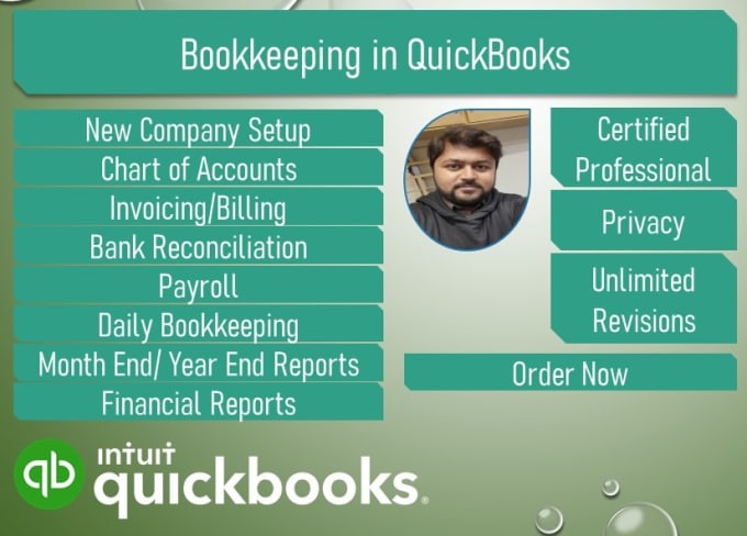 Gig Preview - Do expert accounting and bookkeeping in quickbooks online