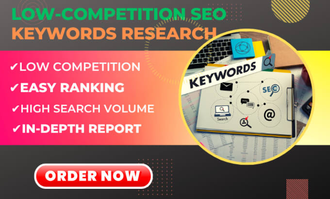 Gig Preview - Do low competition SEO keyword research for your website