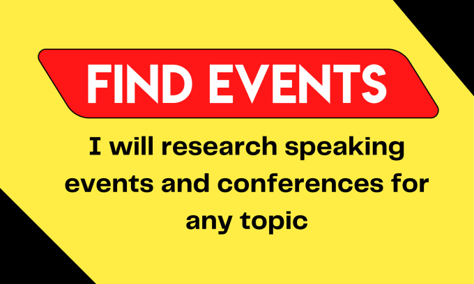 Gig Preview - Find speaking events and conference for you