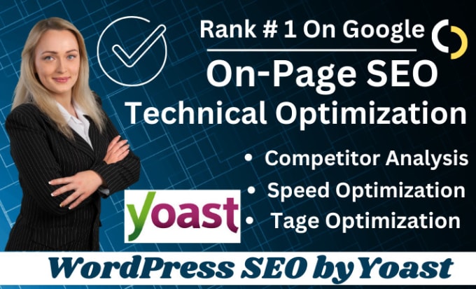 Gig Preview - Do wordpress on page SEO and technical optimization service of website site