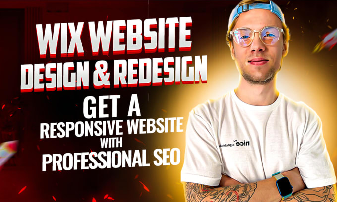 Gig Preview - Our agency will design, redesign, build a wix studio website with SEO