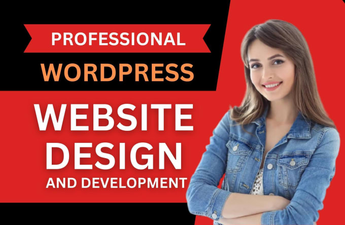 Gig Preview - Build or develop a responsive wordpress website, wordpress website development