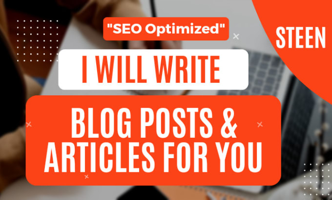 Gig Preview - Write SEO blog posts and articles for you