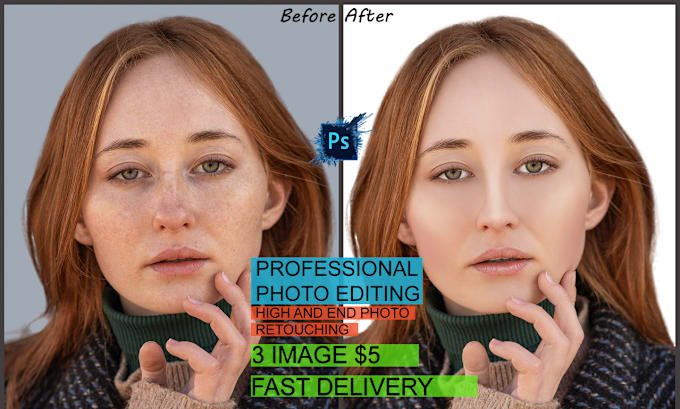 Bestseller - do photo editing,airbrush,head shots,high and end retouching