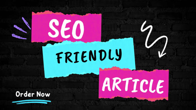 Gig Preview - Write SEO friendly article, blog post, or website content