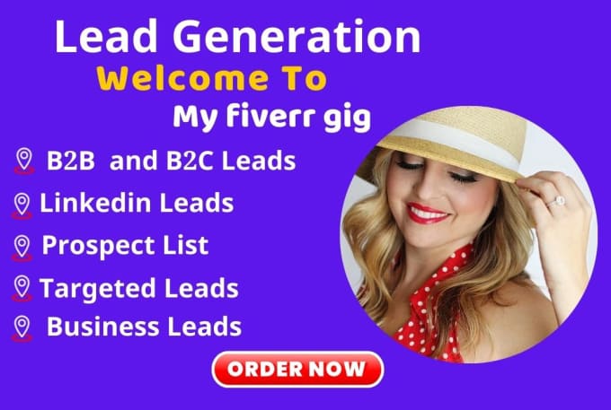 Gig Preview - Collect targeted b2b linkedin lead generation email leads