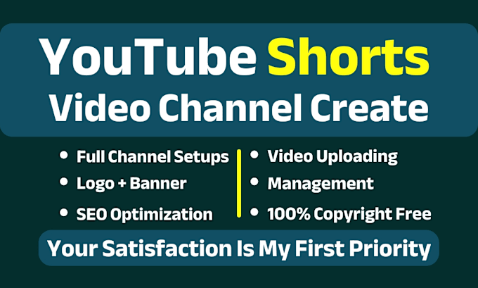 Gig Preview - Create youtube shorts video channel with 40 videos, shorts editor