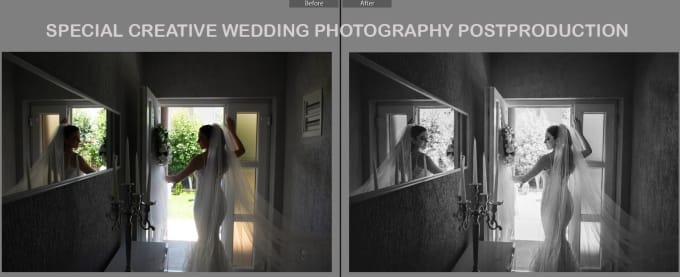 Gig Preview - Do creative art wedding photography edit