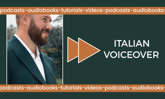 Bestseller - record a professional male italian voice over