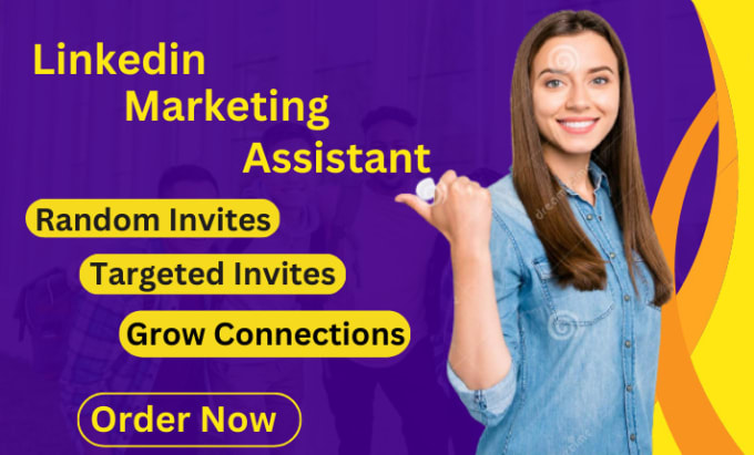 Gig Preview - Be your linkedin marketing assistant and consultant, grow, promote, enhancement