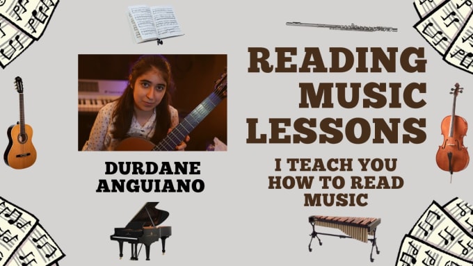 Gig Preview - Teach you how to read music, sheet music reading