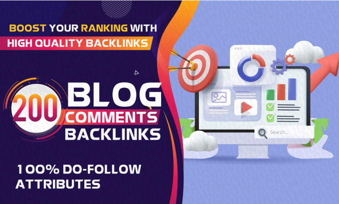 Gig Preview - Create 200 dofollow blog comments high quality SEO backlinks