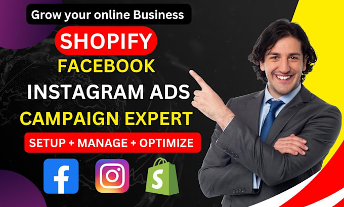 Bestseller - setup shopify facebook ads, campaign, advertising, marketing for your business