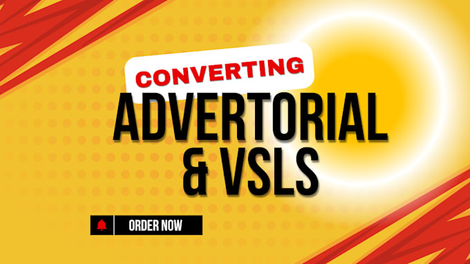 Gig Preview - Craft hypnotic copy for advertorial and vsls of your funnels