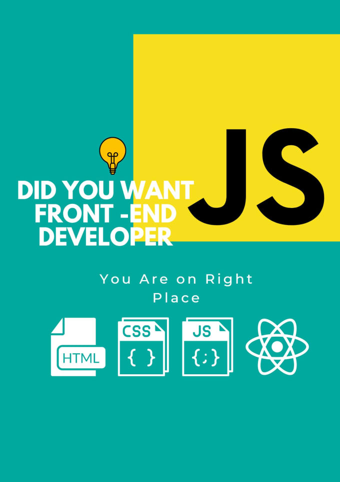 Gig Preview - Be your javascript and frontend developer