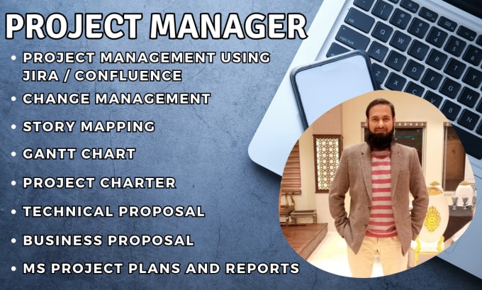 Gig Preview - Be your project manager