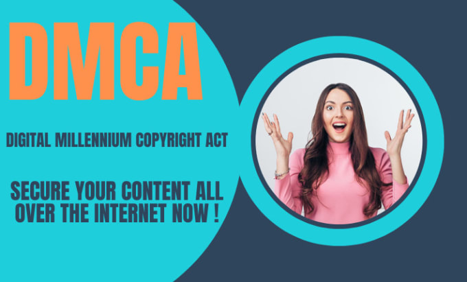 Gig Preview - Send dmca notices to infringing websites and to their host