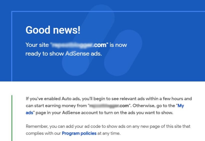 Gig Preview - Get your website monetized from from google adsense approval