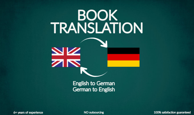 Gig Preview - Translate books from english to german or german to english