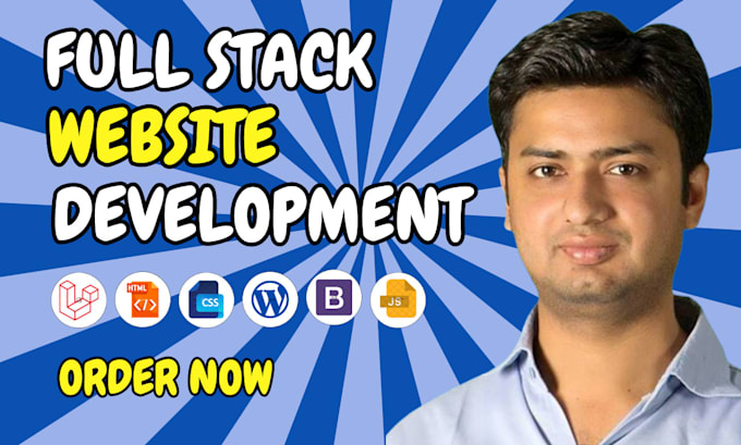 Gig Preview - Build custom php mysql website as a full stack web developer