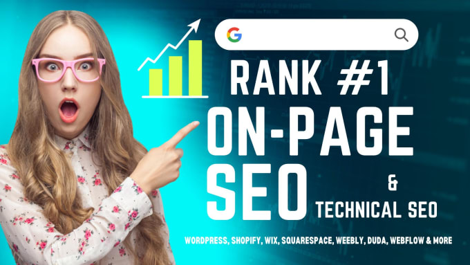 Gig Preview - Improve website ranking with onpage SEO for wordpress shopify