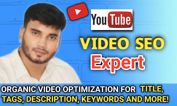 Gig Preview - Be your best youtube video SEO and channel growth manager