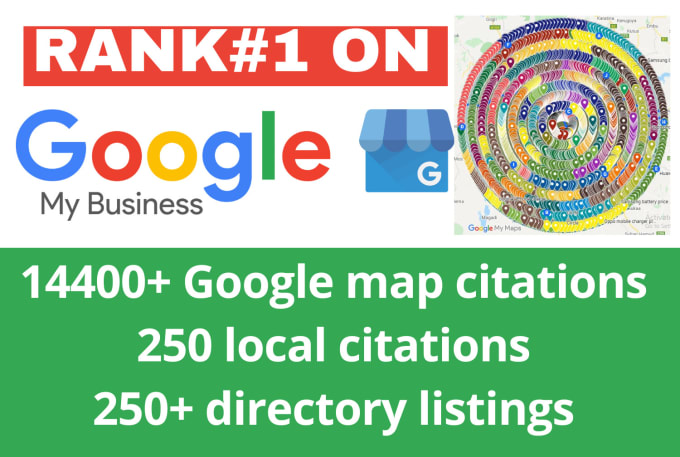 Gig Preview - Create optimize business profile with google maps citations SEO gmb top ranking