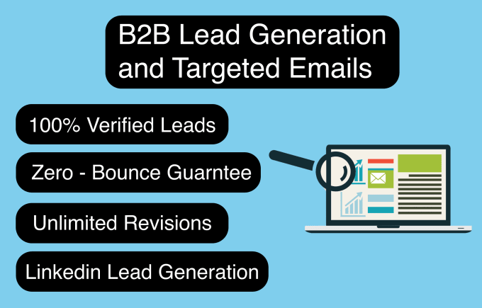 Gig Preview - Do targeted b2b lead generation, linkedin leads and any business