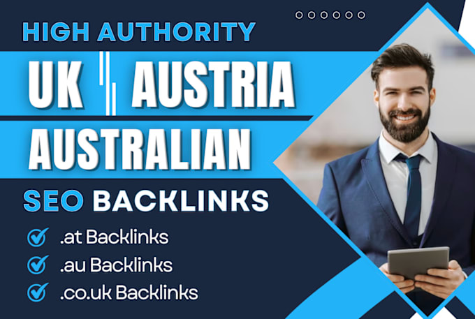 Gig Preview - Do quality link building by high da austria australian uk dofollow seo backlinks