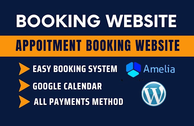 Gig Preview - Install amelia booking plugin and create an appointment booking website