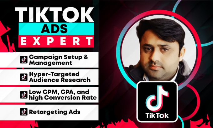 Gig Preview - Run tik tok ads, tik tok ads campaign, tiktok ads  manager