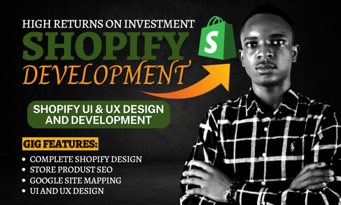 Gig Preview - Be your shopify website developer, shopify design, shopify website development