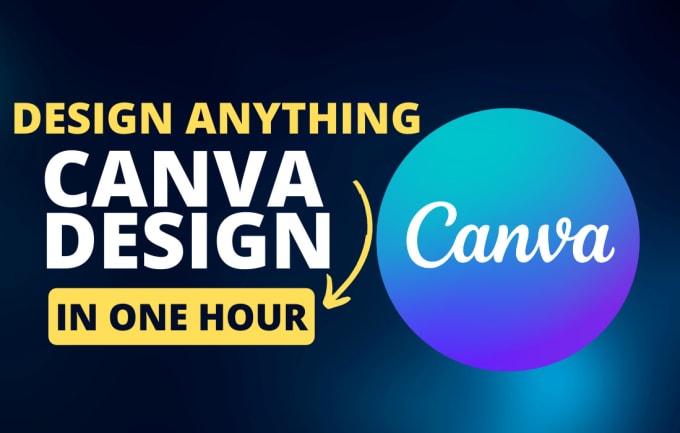 Gig Preview - Design anything in canva