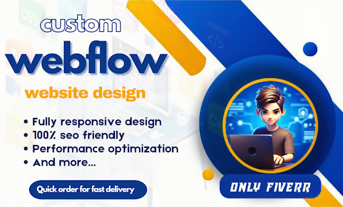 Bestseller - custom design and develop webflow website