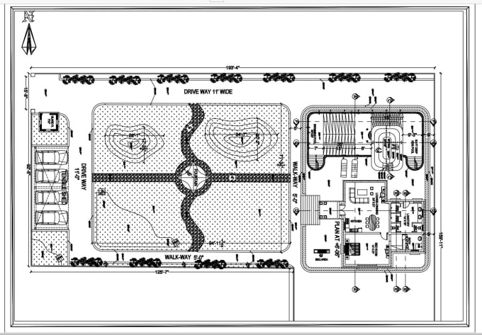 Gig Preview - Perfect 2d architecture plans autocad drawings hand sketch