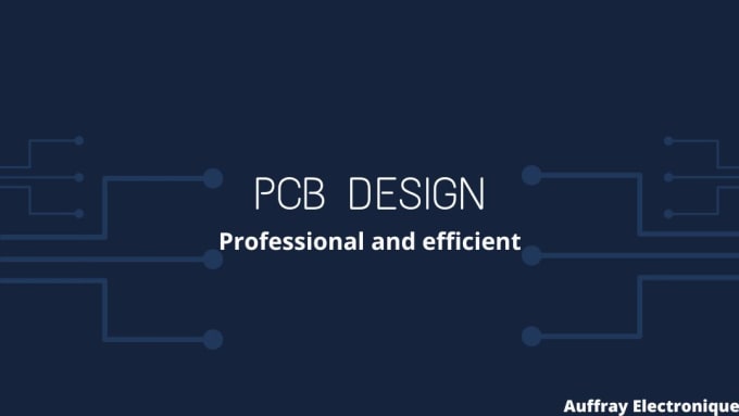 Gig Preview - Do pcb design and layout