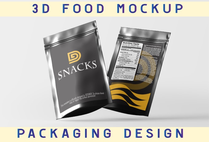 Gig Preview - Do packaging designs for your product