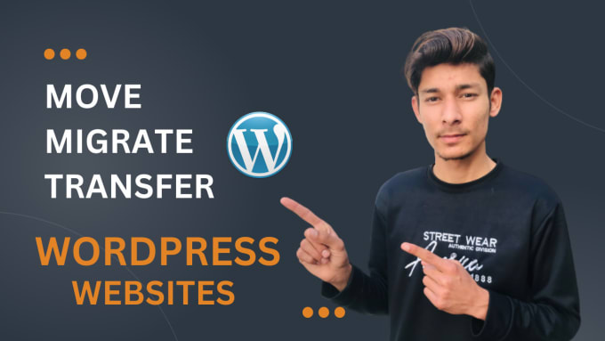 Gig Preview - Move, migration, transfer or backup on your wordpress websites