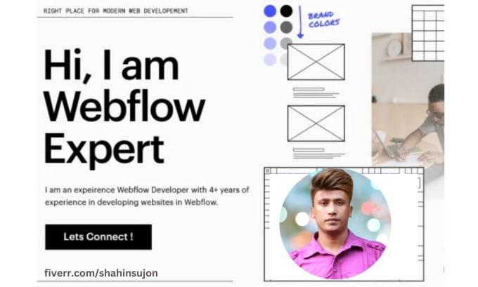 Gig Preview - Turn your design into a stunning webflow website