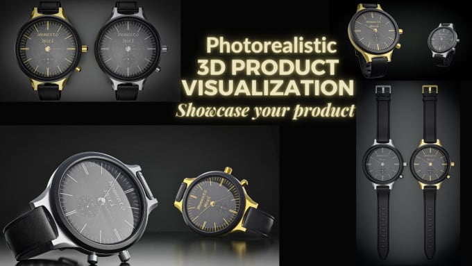 Gig Preview - Create photorealistic product visualization for amazon or other website