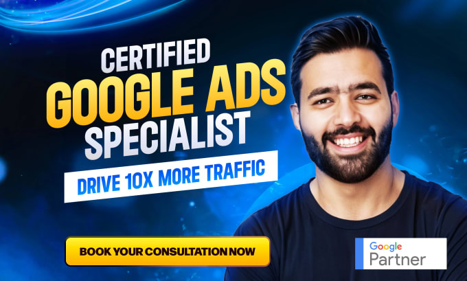 Gig Preview - Be google ads adwords PPC campaign advertising marketing expert, specialist