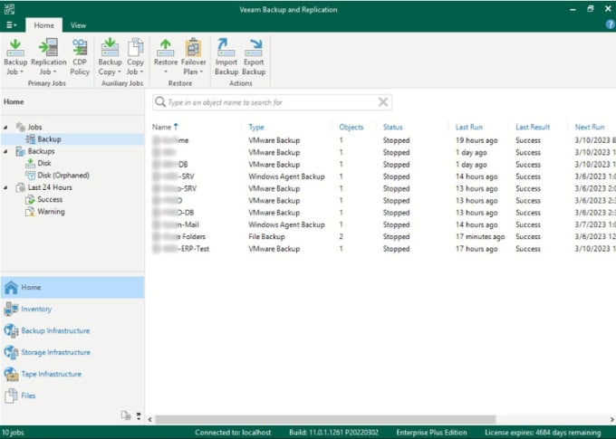 Gig Preview - Install and manage veeam backup and replication