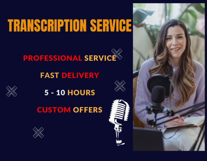 Gig Preview - Transcribe video and do audio transcription in 10 hours