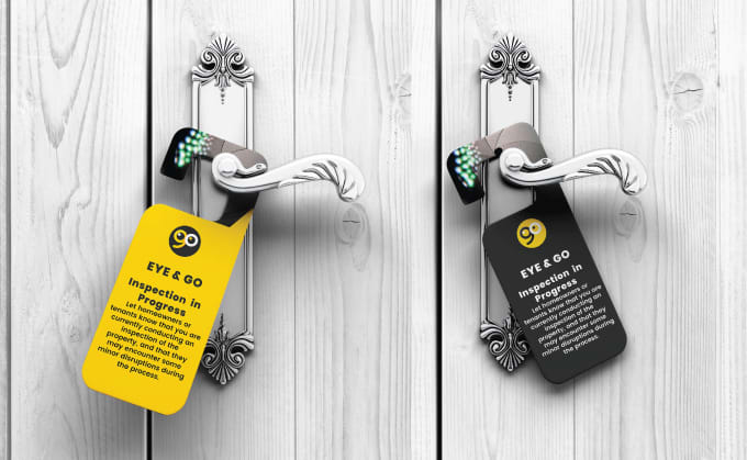 Gig Preview - Do creative door hanger, stationary, rack card,  label  or postcard design