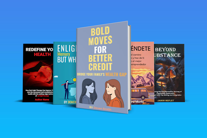 Bestseller - design eye catching amazon book cover design within 24 hours