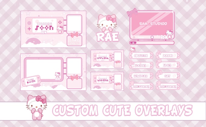 Gig Preview - Design your vtuber twitch stream overlays