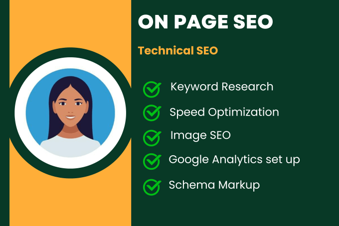 Gig Preview - Do on page and technical SEO of your website