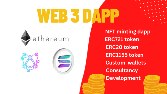 Gig Preview - Develop full stack web3 dapp or nft minting dapp