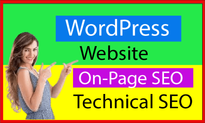 Gig Preview - Do on page SEO of your wordpress website